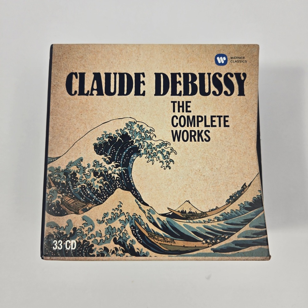 Claude Debussy The Complete Works 33 CD Box Set Warner Classics NM